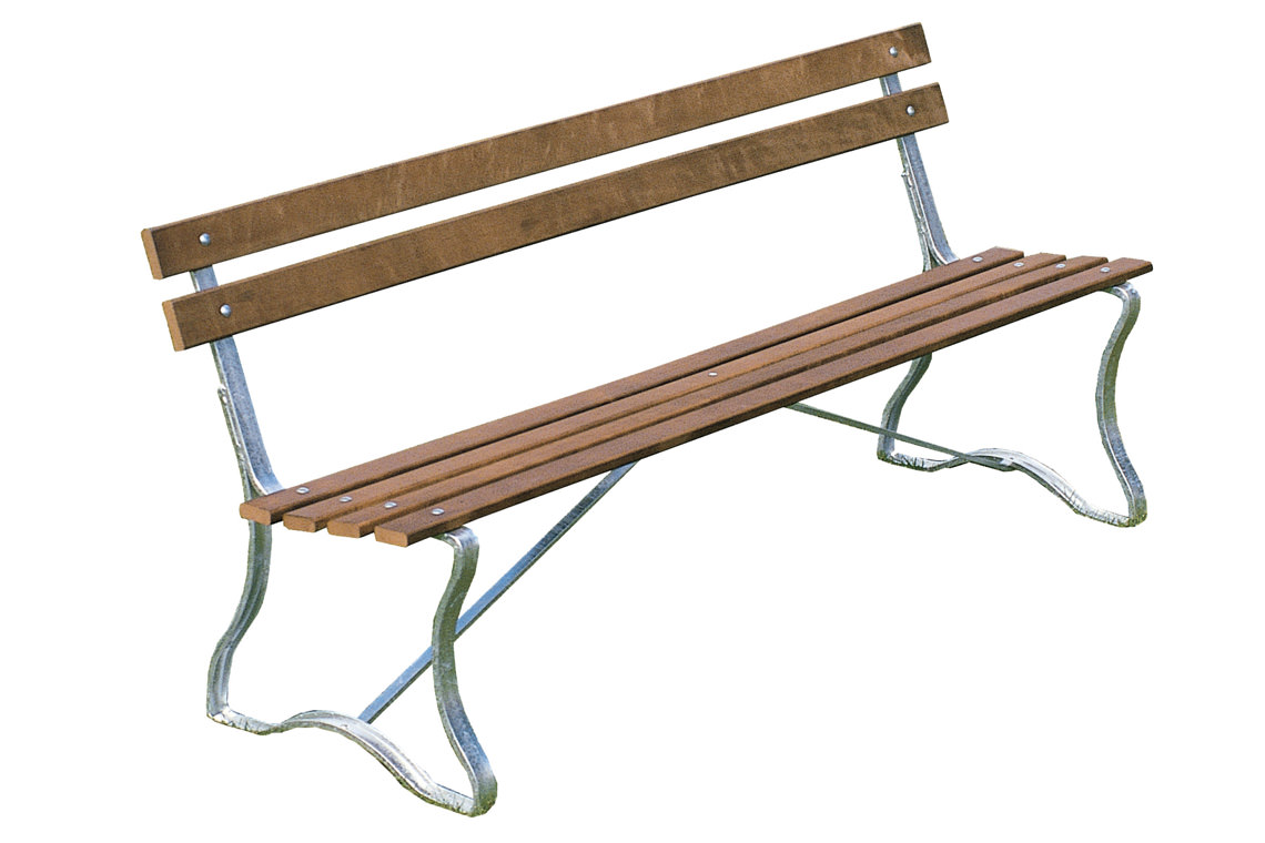 4' Traditional Bench | Classic Playground Bench