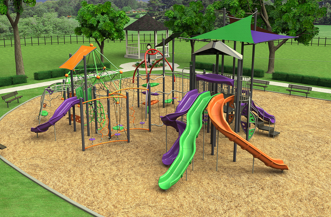 Commercial Outdoor Playground Equipment - Snider Recreation